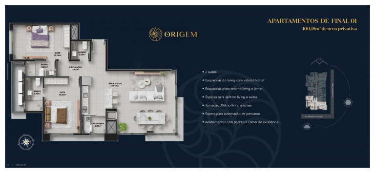 Imagem Apartamento com 2 Quartos à Venda, 97 m² em Centro - Torres