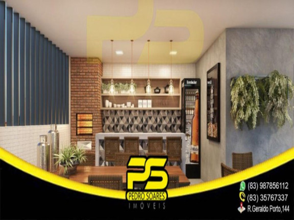 Imagem Apartamento com 2 Quartos à Venda, 51 m² em Cristo Redentor - João Pessoa