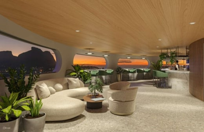 Imagem Cobertura com 1 Quarto à Venda, 80 m² em Barra Da Tijuca - Rio De Janeiro