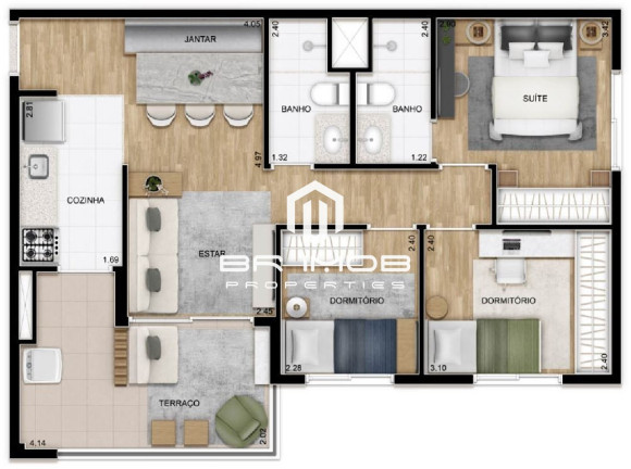 Imagem Imóvel com 3 Quartos à Venda, 67 m² em Mooca - São Paulo Imagem Imóvel com 3 Quartos à Venda, 67 m² em Mooca - São Paulo