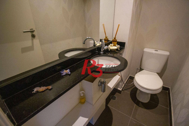 Imagem Apartamento com 1 Quarto à Venda, 57 m² em Gonzaga - Santos