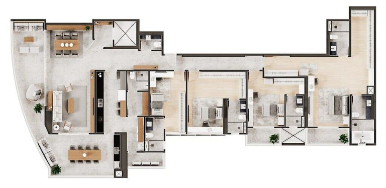 Imagem Cobertura com 4 Quartos à Venda, 1.057 m² em Ponta Da Praia - Santos Imagem Cobertura com 4 Quartos à Venda, 1.057 m² em Ponta Da Praia - Santos