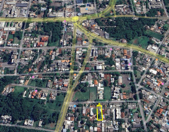 Terreno à Venda, 1.050 m² em Vila Yolanda - Foz Do Iguaçu