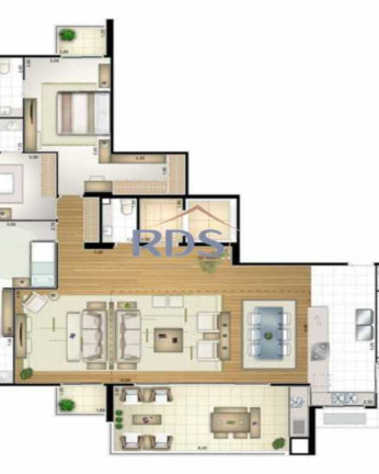 Imagem Apartamento com 3 Quartos à Venda, 130 m² em Paraíso Do Morumbi - São Paulo Imagem Apartamento com 3 Quartos à Venda, 130 m² em Paraíso Do Morumbi - São Paulo