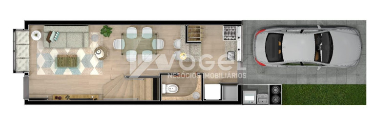 Imagem Casa com 3 Quartos à Venda, 101 m² em Vila Suzana - Canela Imagem Casa com 3 Quartos à Venda, 101 m² em Vila Suzana - Canela