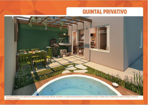 Imagem Casa de Condomínio com 2 Quartos à Venda, 59 m² em Parque Dos Pires - Vargem Grande Paulista
