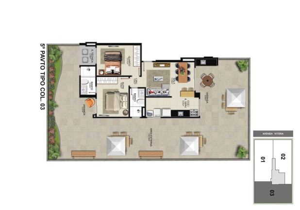 Imagem Apartamento com 2 Quartos à Venda, 71 m² em Praia Do Morro - Guarapari Imagem Apartamento com 2 Quartos à Venda, 71 m² em Praia Do Morro - Guarapari