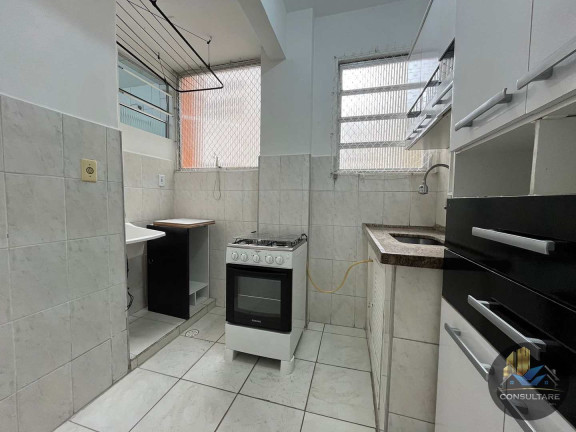 Imagem Apartamento com 1 Quarto para Alugar, 50 m² em Gonzaga - Santos