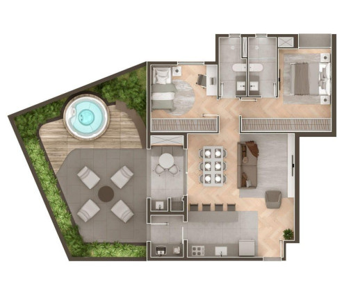 Imagem Apartamento com 3 Quartos à Venda, 78 m² em água Verde - Curitiba
