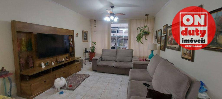 Apartamento com 3 Quartos à Venda, 180 m² em Gonzaga - Santos