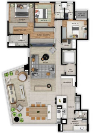 Imagem Apartamento com 4 Quartos à Venda, 195 m² em Vila Madalena - São Paulo Imagem Apartamento com 4 Quartos à Venda, 195 m² em Vila Madalena - São Paulo