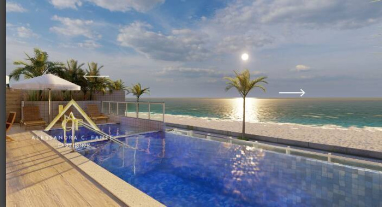 Apartamento com 1 Quarto à Venda, 71 m² em Centro - Mongaguá