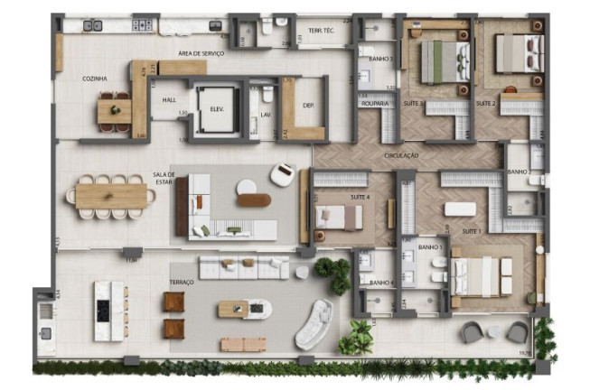 Imagem Cobertura com 3 Quartos à Venda, 392 m² em Moema - São Paulo