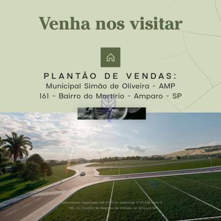 Imagem Terreno à Venda, 143 m² em Martírio - Amparo Imagem Terreno à Venda, 143 m² em Martírio - Amparo