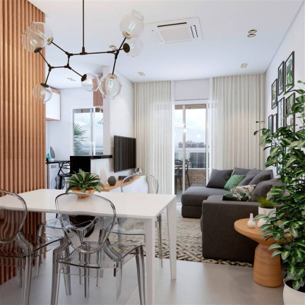 Imagem Apartamento com 1 Quarto à Venda, 51 m² em Boqueirao - Praia Grande