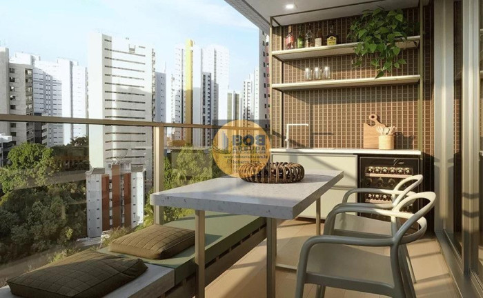 Imagem Apartamento com 1 Quarto à Venda, 36 m² em Graças - Recife