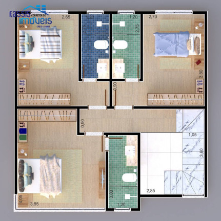 Imagem Casa com 3 Quartos à Venda, 145 m² em Tingui - Curitiba