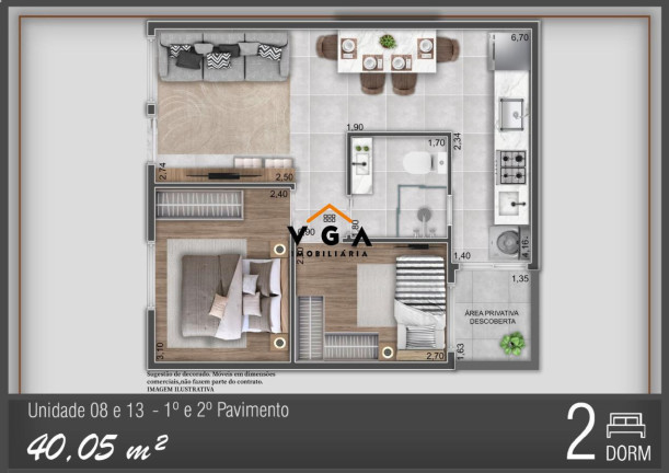 Imagem Apartamento com 2 Quartos à Venda, 40 m² em Artur Alvim - São Paulo