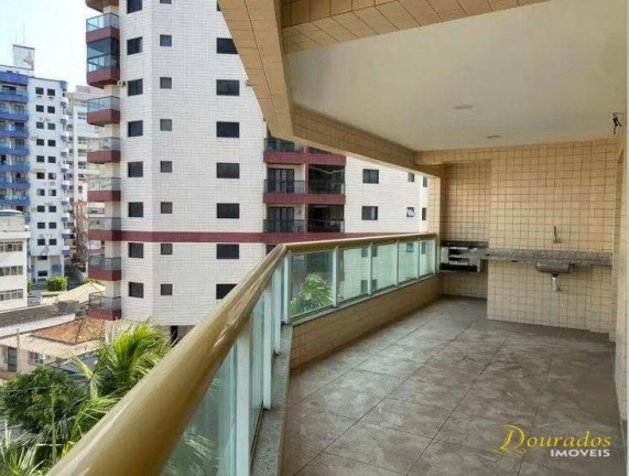 Apartamento com 3 Quartos à Venda, 116 m² em Ocian - Praia Grande