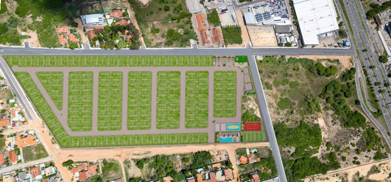 Terreno à Venda, 300 m² em Candelária - Natal