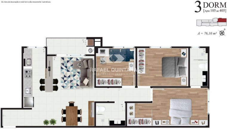 Imagem Apartamento com 3 Quartos à Venda, 76 m² em Carvoeira - Florianópolis