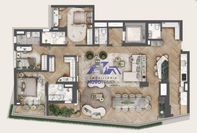 Imagem Apartamento com 4 Quartos à Venda, 190 m² em Paraíso - São Paulo