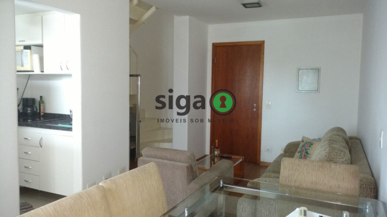 Imagem Apartamento com 1 Quarto para Alugar, 58 m² em Campo Belo - São Paulo