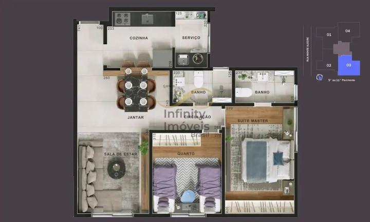 Imagem Apartamento com 2 Quartos à Venda, 97 m² em Sion - Belo Horizonte