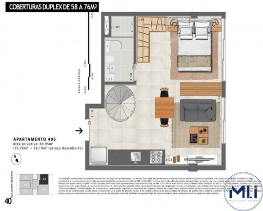 Imagem Imóvel com 1 Quarto à Venda, 35 m² em Jardim Botânico - Rio De Janeiro