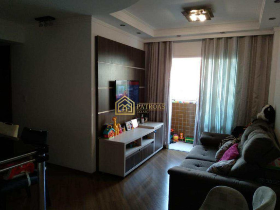Apartamento com 2 Quartos à Venda, 60 m² em Vila Pires - Santo André