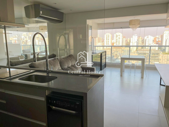 Imagem Apartamento com 1 Quarto para Alugar, 58 m² em Brooklin Paulista - São Paulo Imagem Apartamento com 1 Quarto para Alugar, 58 m² em Brooklin Paulista - São Paulo