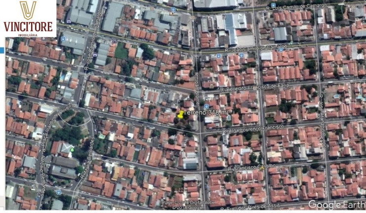 Terreno à Venda, 318 m² em Loteamento Remanso Campineiro - Hortolândia