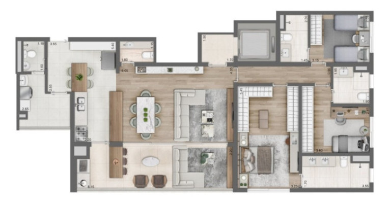 Imagem Apartamento com 3 Quartos à Venda, 109 m² em Perdizes - São Paulo