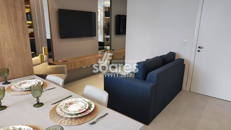 Imagem Apartamento com 2 Quartos à Venda, 55 m² em Três Vendas - Pelotas