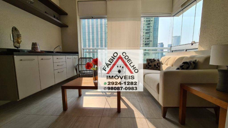Imagem Apartamento com 1 Quarto à Venda, 66 m² em Brooklin - São Paulo