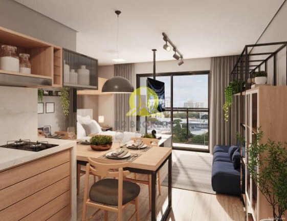 Imagem Studio com 1 Quarto à Venda, 28 m² em Portão - Curitiba