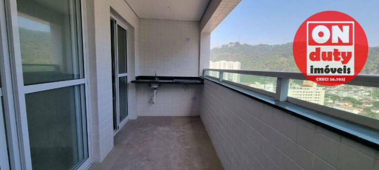 Imagem Apartamento com 2 Quartos à Venda, 55 m² em Marapé - Santos