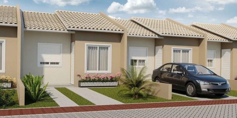 Imagem Casa de Condomínio com 1 Quarto à Venda, 74 m² em Sítio Túnel Verde - Cachoeirinha