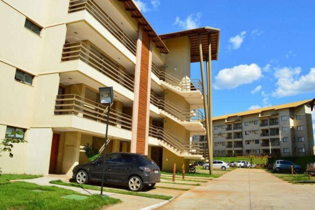 Imagem Apartamento com 2 Quartos à Venda, 50 m² em Condomínio Aldeia Do Lago Flats E Bangalôs - Caldas Novas