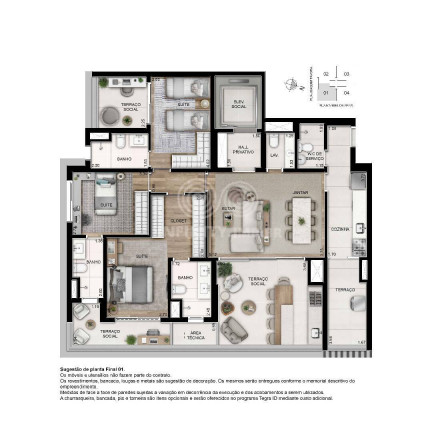 Imagem Apartamento com 3 Quartos à Venda, 140 m² em Vila Mariana - São Paulo