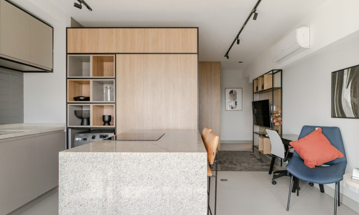 Foto do imóvel Studio com 1 Quarto à Venda, 49 m² em Campo Belo - São Paulo