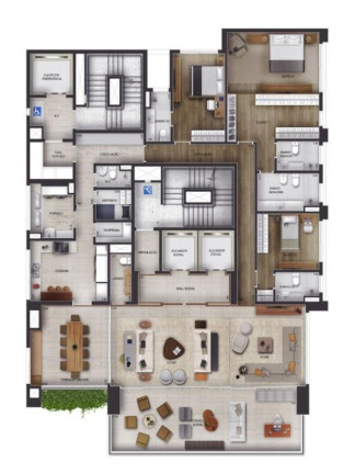 Imagem Apartamento com 4 Quartos à Venda, 303 m² em Vila Nova Conceição - São Paulo Imagem Apartamento com 4 Quartos à Venda, 303 m² em Vila Nova Conceição - São Paulo