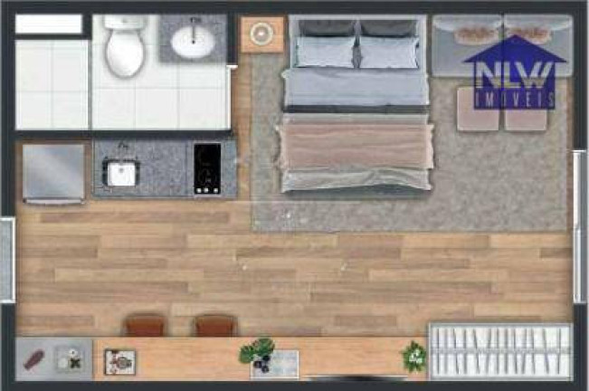 Apartamento com 1 Quarto à Venda, 30 m² em Higienópolis - São Paulo