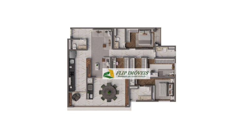 Imagem Apartamento com 3 Quartos à Venda, 125 m² em Jardim Das Paineiras - Campinas