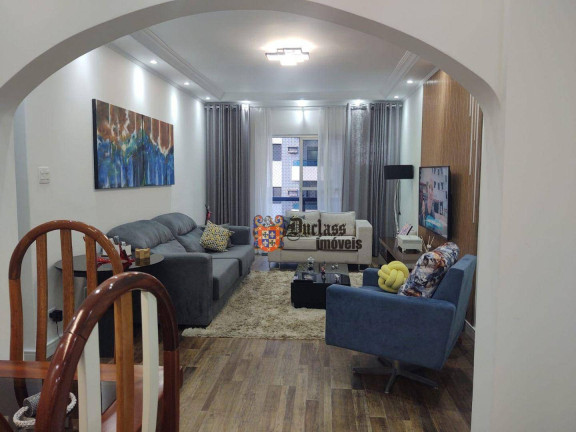 Apartamento com 3 Quartos à Venda, 137 m² em Ocian - Praia Grande