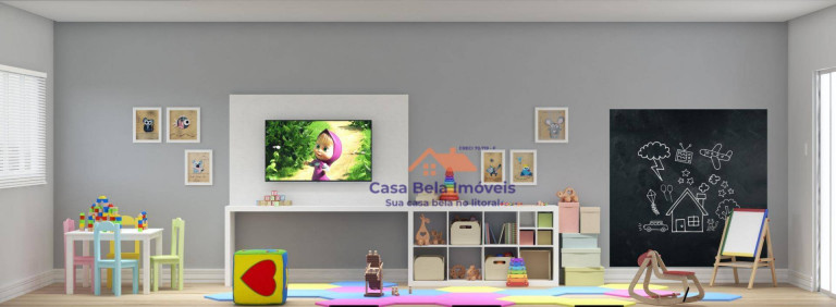 Imagem Apartamento com 3 Quartos à Venda, 100 m² em Vila Assunção - Praia Grande