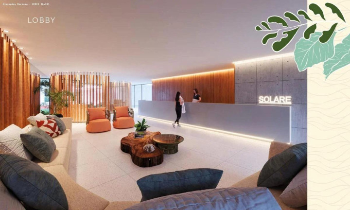 Imagem Apartamento com 1 Quarto à Venda, 45 m² em Muro Alto - Ipojuca