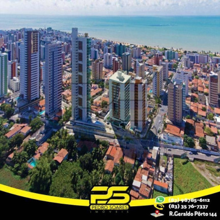 Imagem Apartamento com 1 Quarto à Venda, 54 m² em Cabo Branco - João Pessoa