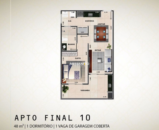 Imagem Apartamento com 1 Quarto à Venda, 48 m² em Centro - Ubatuba Imagem Apartamento com 1 Quarto à Venda, 48 m² em Centro - Ubatuba