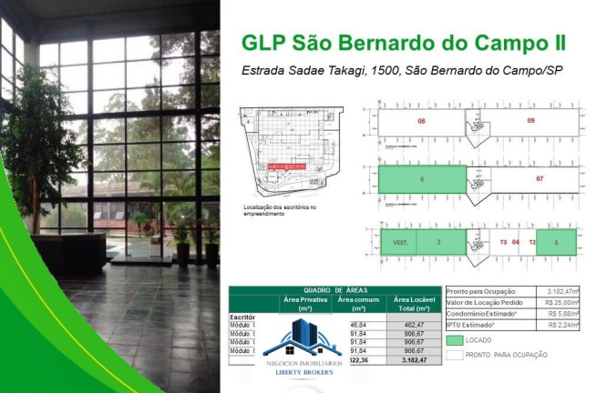 Imagem Imóvel Comercial para Alugar, 906 m² em Cooperativa - São Bernardo Do Campo Imagem Imóvel Comercial para Alugar, 906 m² em Cooperativa - São Bernardo Do Campo